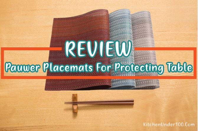 Pauwer Placemats | Best Placemat for Protecting Dining Table
