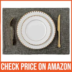 Home Brilliant Best Placemat for Glass Top Table