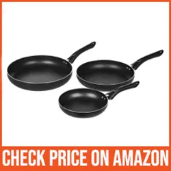 AmazonBasics Best Skillet for Gas Cooktop