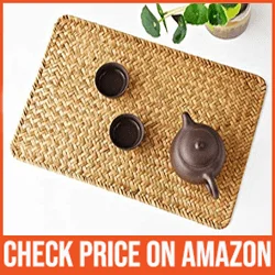 YANGQIHOME Seagrass Best Heatproof Placemat