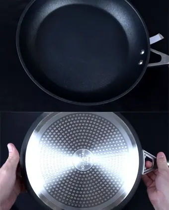 Ninja C30030 Fry Pan Foodi Neverstick Pan Construction - Solid and Substantial