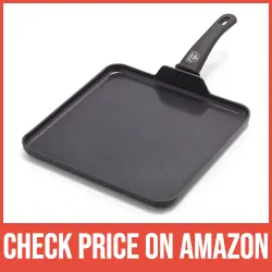 GreenLife Soft Grip - Best Teflon Free Griddle